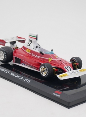 ixo 1:24 FERRARI 312T NIKI LAUDA 1975法拉法F1方程式赛车模型
