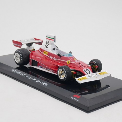 ixo 1:24 FERRARI 312T NIKI LAUDA 1975法拉法F1方程式赛车模型
