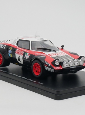 IXO 1:24 Lancia Stratos HF WRC 1978蓝旗亚拉力赛车合金车模