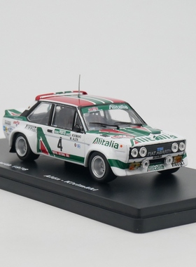 ixo 1:43 Fiat 131 Abarth WRC 1978菲亚特拉力赛车模型收藏玩具