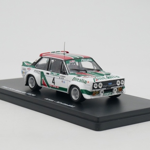 Abarth Fiat 131 1978菲亚特拉力赛车模型收藏玩具 WRC ixo
