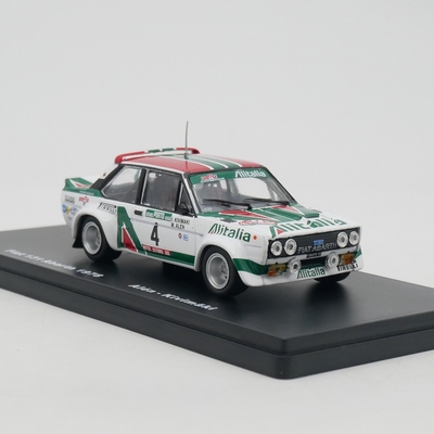 ixo 1:43 Fiat 131 Abarth WRC 1978菲亚特拉力赛车模型收藏玩具