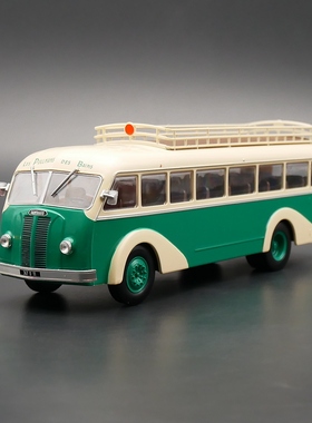 ixo 1:43巴士法国潘哈德大客车汽车模型怀旧玩具车PANHARD IE.24