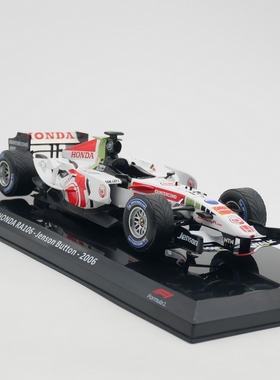 ixo 1:24 HONDA RA106 Jenson Button 2006巴顿本田F1方程式赛车