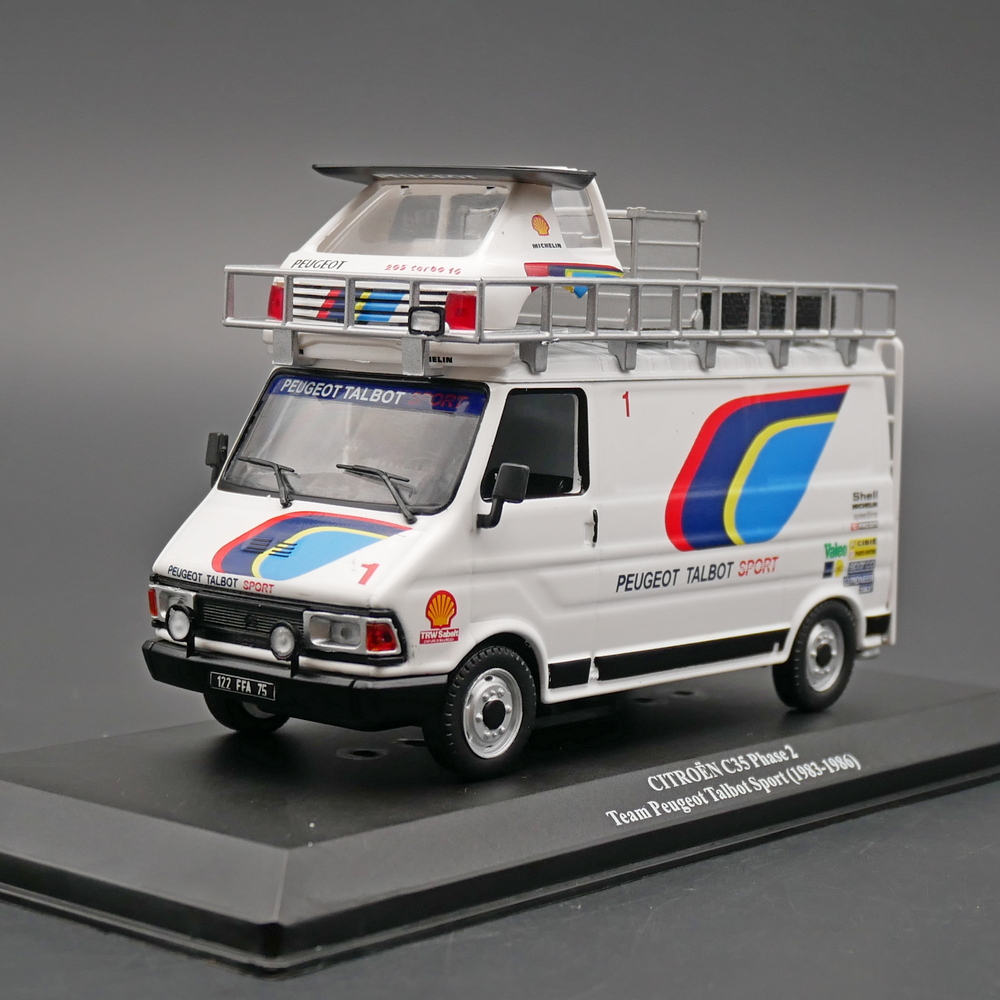 ixo 1:43 Citroen C35 Phase 2标致车队服务车合金车模金属玩具车