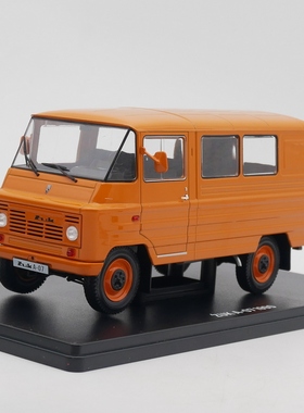 ixo 1:24 ZUK A-07 1990波兰甲壳虫茹克面包车苏联合金汽车模型