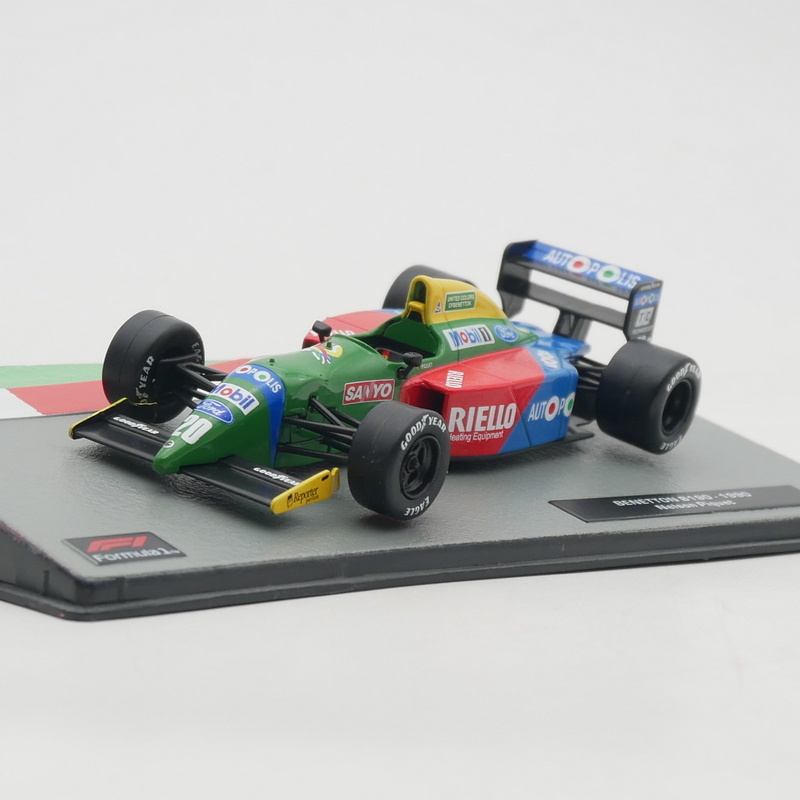 ixo 1:43 贝纳通F1赛车模型BENETTON B190 1990 Nelson Piquet