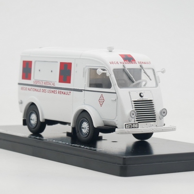 ixo 1:43 Renault 206 E1 AMBULANCE 雷诺救护车合金汽车模型玩具