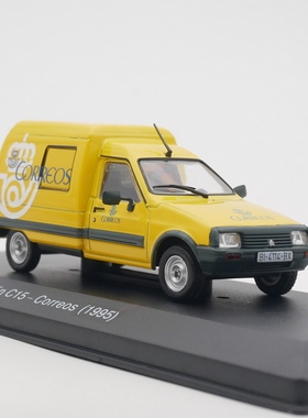 ixo 1:43  Citroen C15 Correos 1995雪铁龙西班牙邮政合金车模型