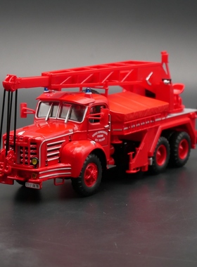 Ixo 1:43 Berliet TBO Magirus贝埃利马基路斯重型起重机消防车模