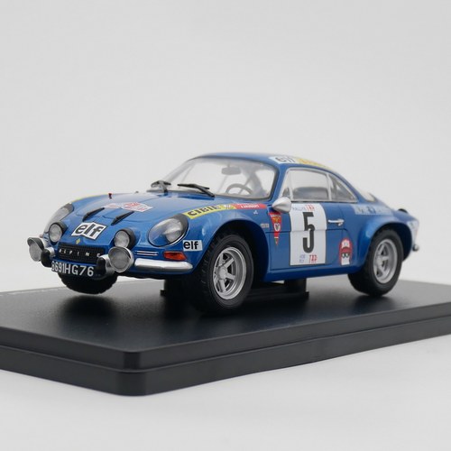 IXO 1:24 Alpine-Renault A110 1800 WRC 1973阿尔派雷诺拉力赛车