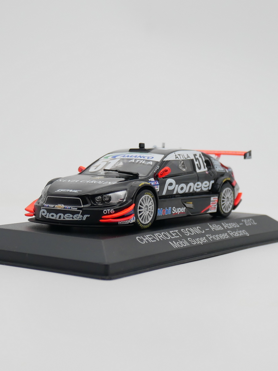 ixo 1:43 Stock Car 2012 Chevrolet Sonic雪佛兰NASCAR赛车模型