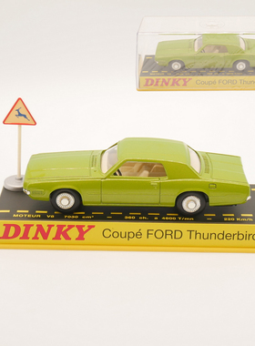 DINKY TOYS 1/43 Coupe FORD Thunderbird福特雷鸟复古铁皮玩具车