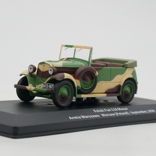 Mazur 518 1939菲亚特二战波兰军车合金汽车模型 Fiat Ixo