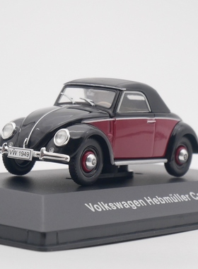ixo :43 Volkswagen Hebmuller Cabriolet 1949大众甲壳虫车模型