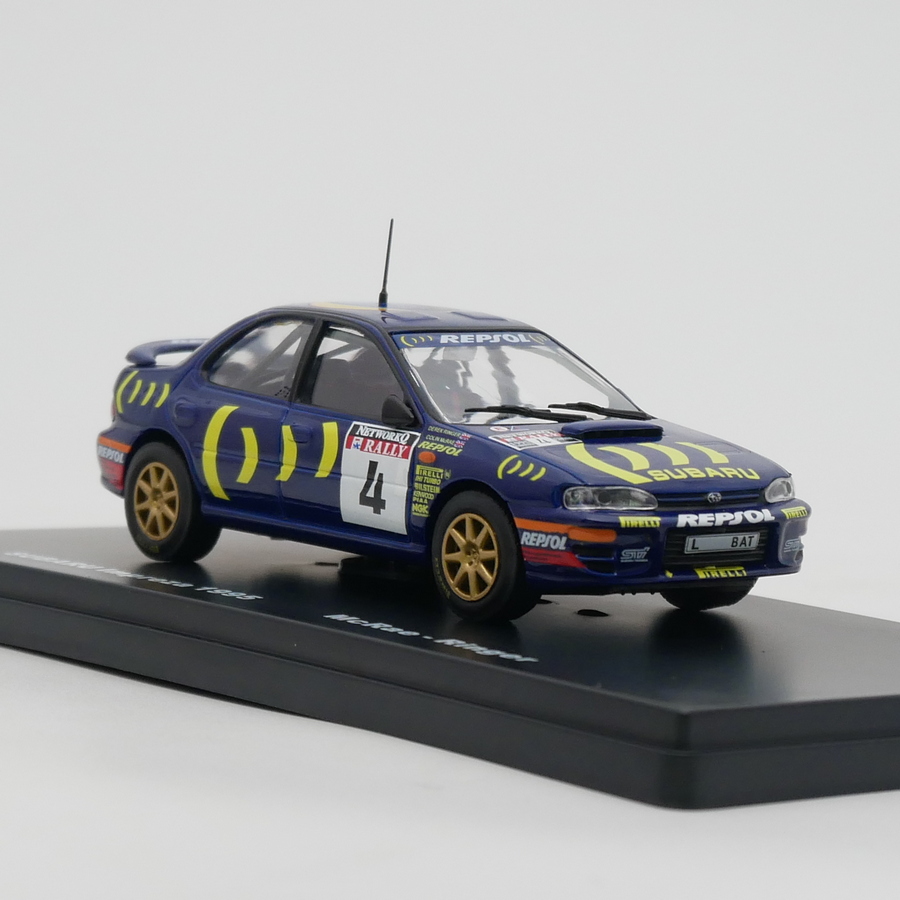 ixo 1:43 Subaru Impreza WRC 1995斯巴鲁翼豹拉力赛车合金车模型