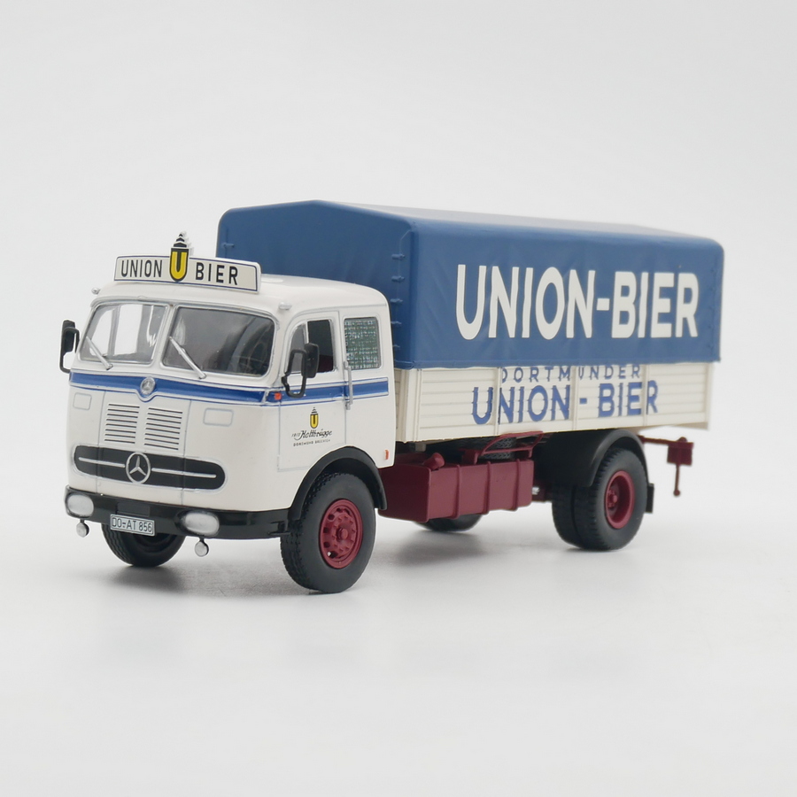 ixo 1:43 Mercedes-Benz LP334奔驰卡车合金汽车模型收藏玩具车