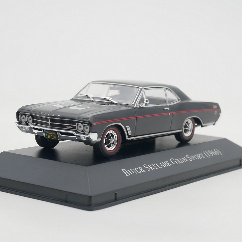 ixo 1:43 BUICK SKYLARK GRAN SPORT 1966别克合金汽车模型玩具车