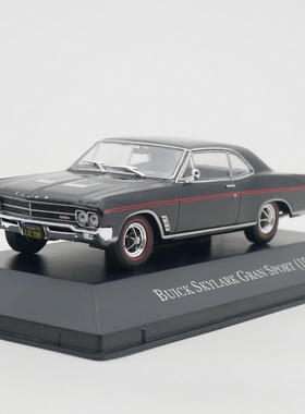 ixo 1:43 BUICK SKYLARK GRAN SPORT 1966别克合金汽车模型玩具车