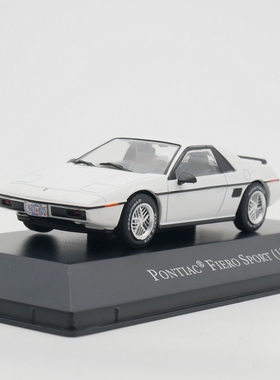 ixo 1:43 PONTIAC FIERO SPORT 1986庞蒂亚克合金汽车模型玩具车