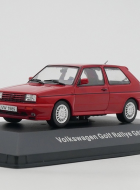 ixo 1:43 Volkswagen Golf Rallye G60 1989大众高尔夫赛车版车模