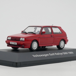 Volkswagen 车模 1989大众高尔夫赛车版 ixo G60 Golf Rallye