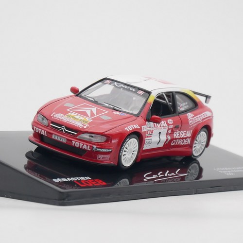 ixo 1:43 Citroen Xsara Kit Car WRC 2001 Loeb雪铁龙拉力赛车模