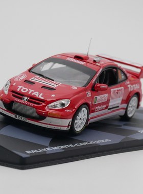 IXO 1:43 Peugeot 307 WRC 2005标致拉力赛车合金汽车模型玩具车