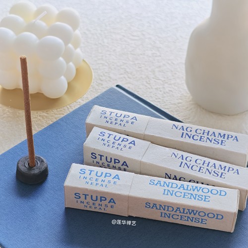 舒缓天然植物尼泊尔线香stupa香