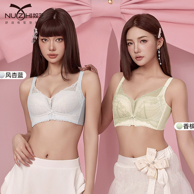 奴芝无钢圈聚拢B杯无磁上托文胸