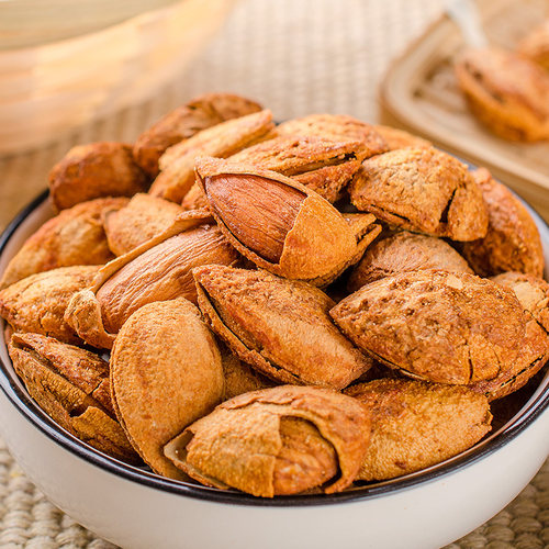 新货奶油味薄壳巴旦木坚果扁桃仁