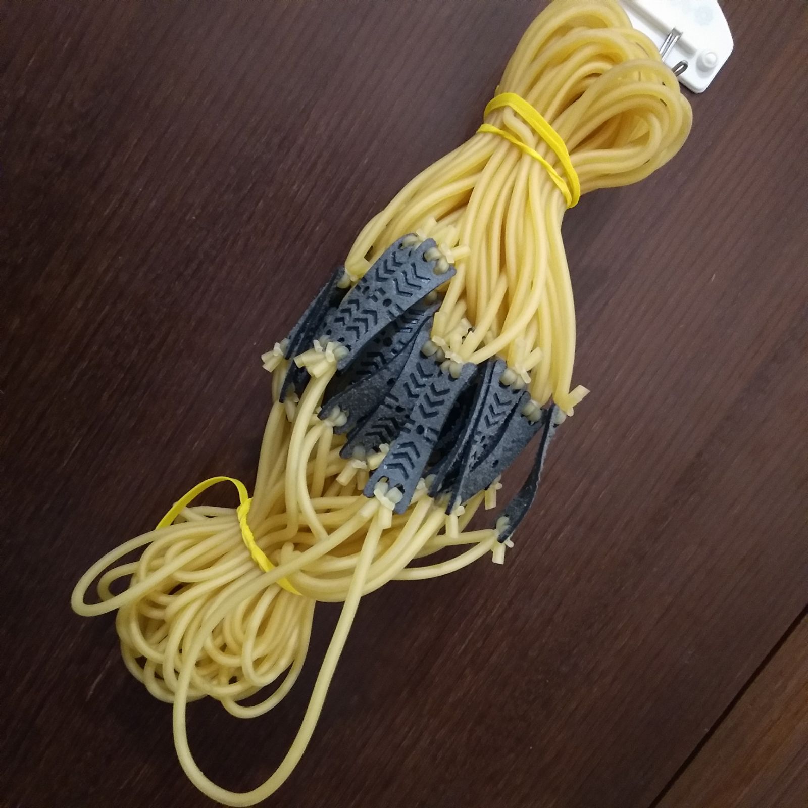 弹弓皮筋组高弹力耐用免绑圆皮筋3050拉乳胶管双股传统橡皮筋1745