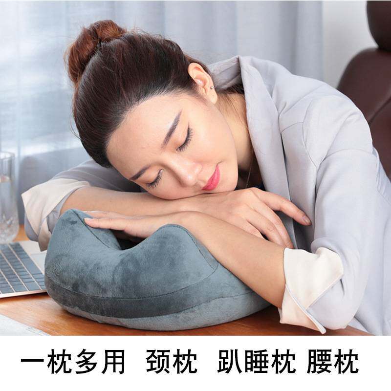 按压式充气u型枕旅游枕商旅宝U型枕便携车载U型枕飞机枕厂家直销
