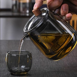 煮茶器 大容量冷水壶玻璃凉水壶家用泡茶壶水果茶日式