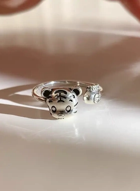 本命年戒指女高级感时尚可爱ins2022年新款小众开口可调
