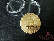Bitcoin, bitcoin, American coin, foreign coin, virtual commemorative coin, tooth fairy, gold coin