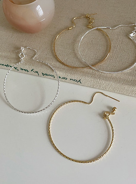 极简风金属手镯女设计感小众个性简约百搭气质时尚手链手饰冷淡风