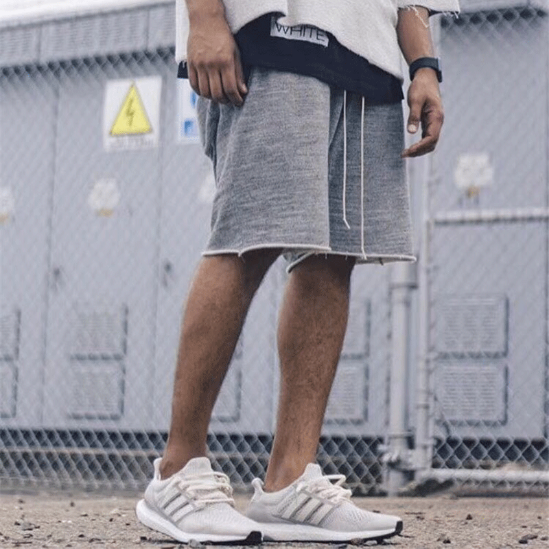 FOG FEAR OF GOD主线短裤五分裤下摆破坏4th男女低裆嘻哈高街美潮|ruв категории Мужская одежда, брюки - от Buy2taobao.com для оказания профессиональной услуги покупки агента Taobao