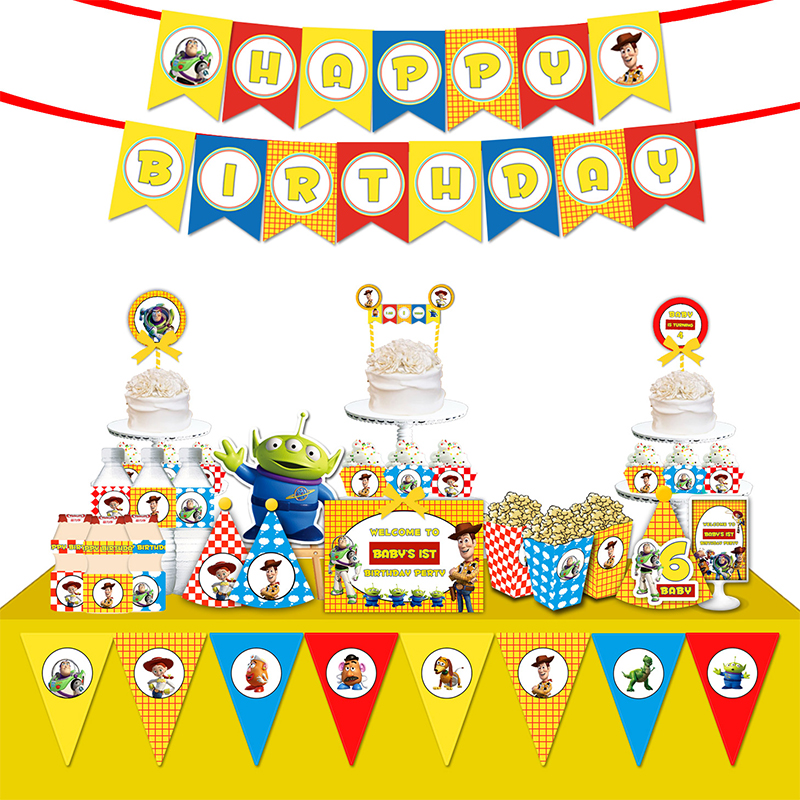 甜品台装饰适用于玩具总动员