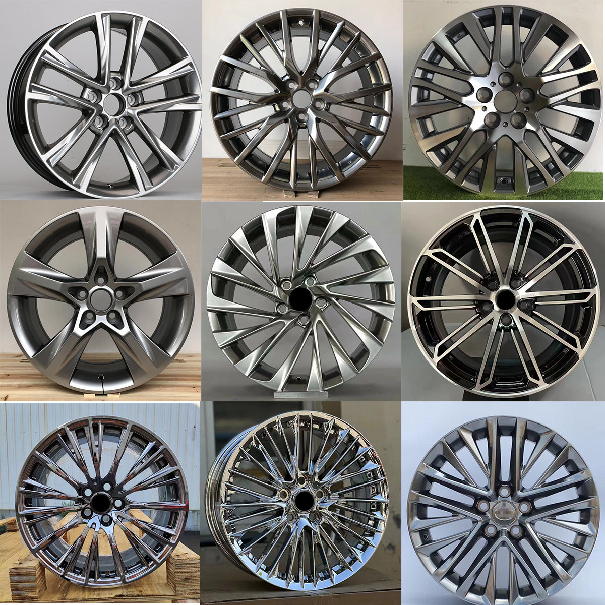 17 18 19 20寸轮毂适用于埃尔法亚洲龙雷克萨斯RX450 ES260汉兰达