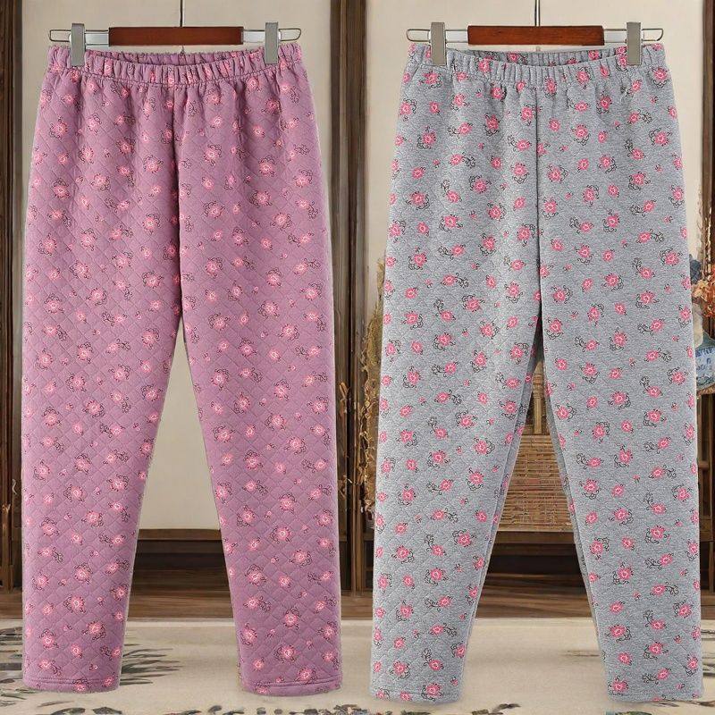 中老年夹棉保暖裤加肥加大码女棉裤老人加厚纯棉秋裤妈妈单件睡裤,女士内衣/男士内衣/家居服,睡裤/家居裤,淘宝优惠券,粉丝福利购,淘宝优惠卷