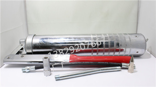 出售贴片机SMT手动黄油枪注油器 400g支装油脂单用大油枪红色手柄