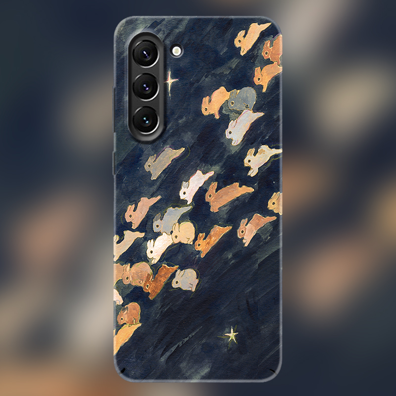 适用三星全包超薄亲肤夜光保护套