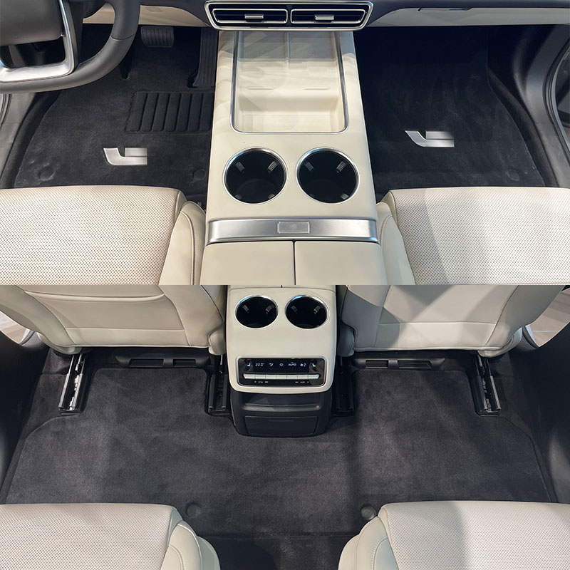 理想平面纯羊毛地毯脚垫新品