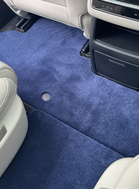 适用于理想i8i6汽车脚垫L9ultraL8L7L6one专用mega羊毛地毯绒脚垫