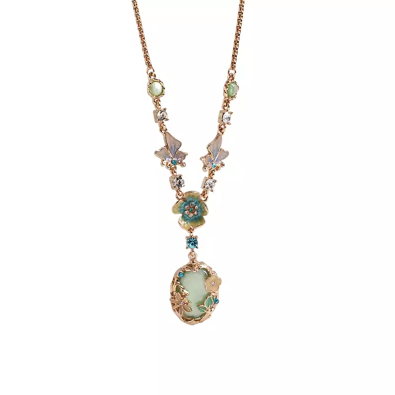 克拉欧美配饰sumni品牌蝶恋花