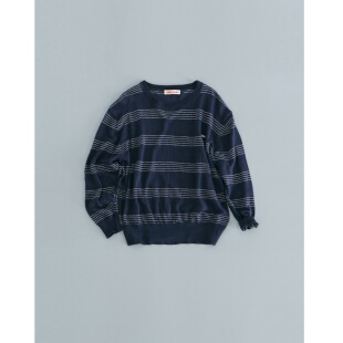 干爽透气 Ohh 高含量亚麻条纹针织衫 Mavis梅维丝 显瘦上衣 Cake