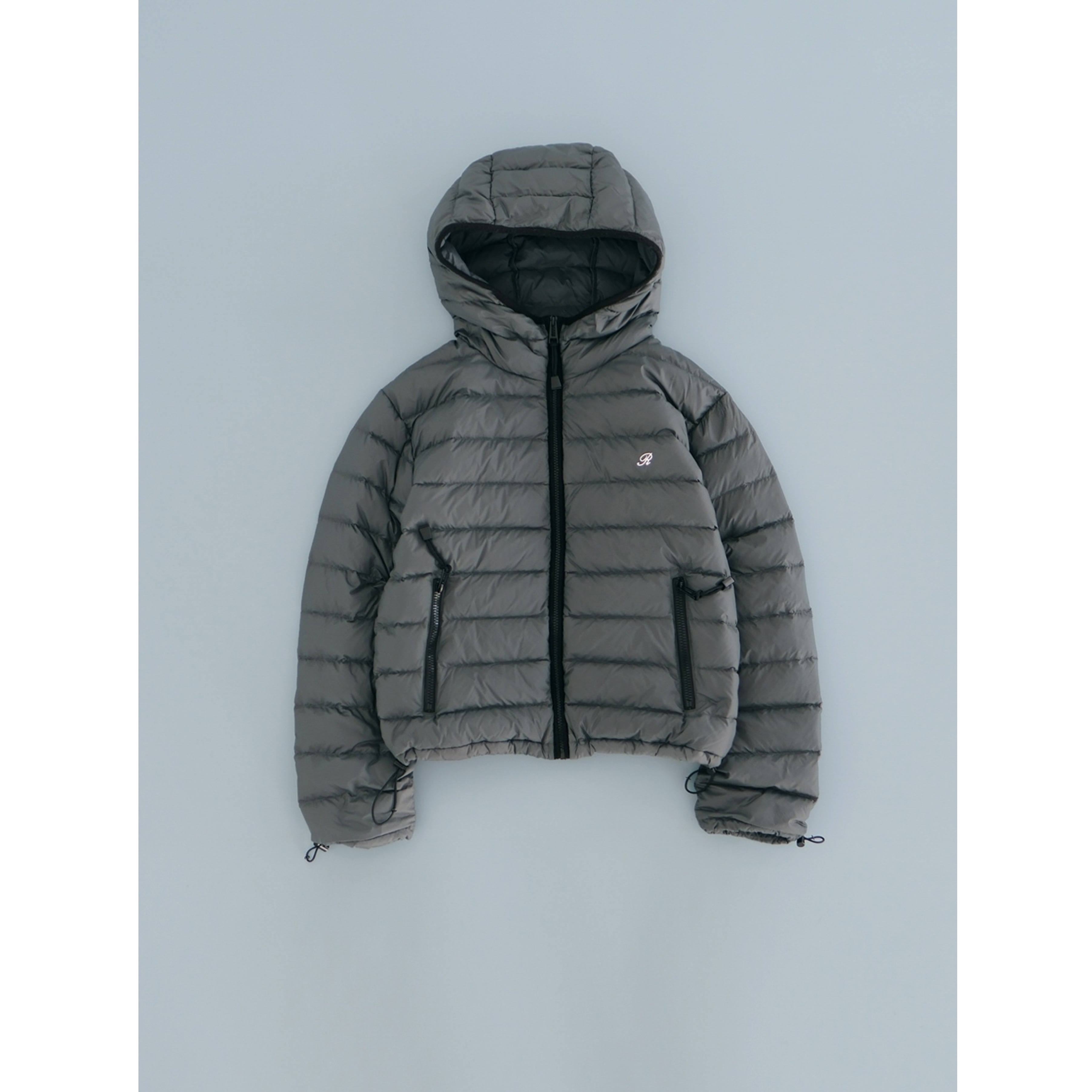 鹅绒绗缝短款羽绒服轻盈保暖