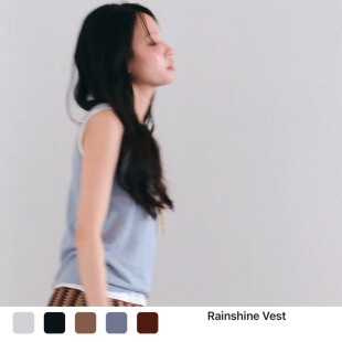 Cake 夏日清凉 Rainshine 亚麻工字小背心 随性穿搭 Vest Ohh