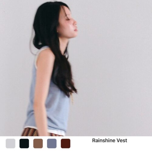 Ohh Cake Rainshine Vest 亚麻工字小背心 夏日清凉的随性穿搭